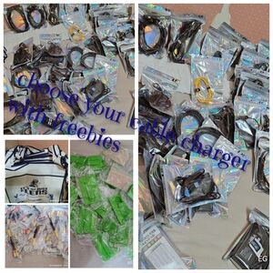 Loptop charger,iphone charger,cannon battery and samsung watch charger, etc